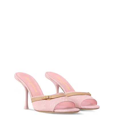 LV Denim Heels