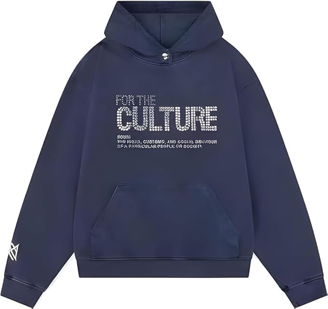 For The Culture Rhinestone Hoodie