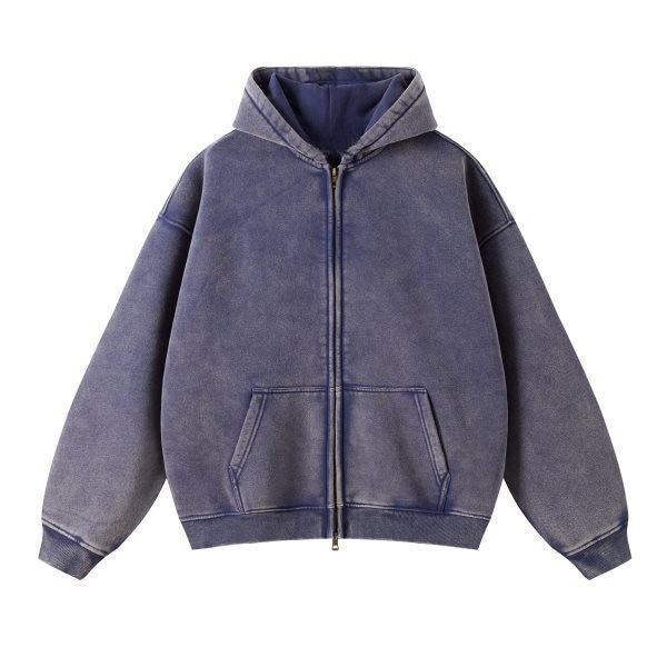 Graphic Heavyweight Zipped Hoodie