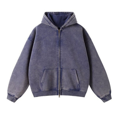 Graphic Heavyweight Zipped Hoodie