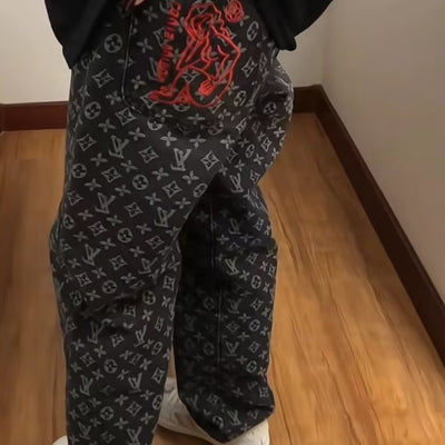 LV Vintage Monogram Jeans