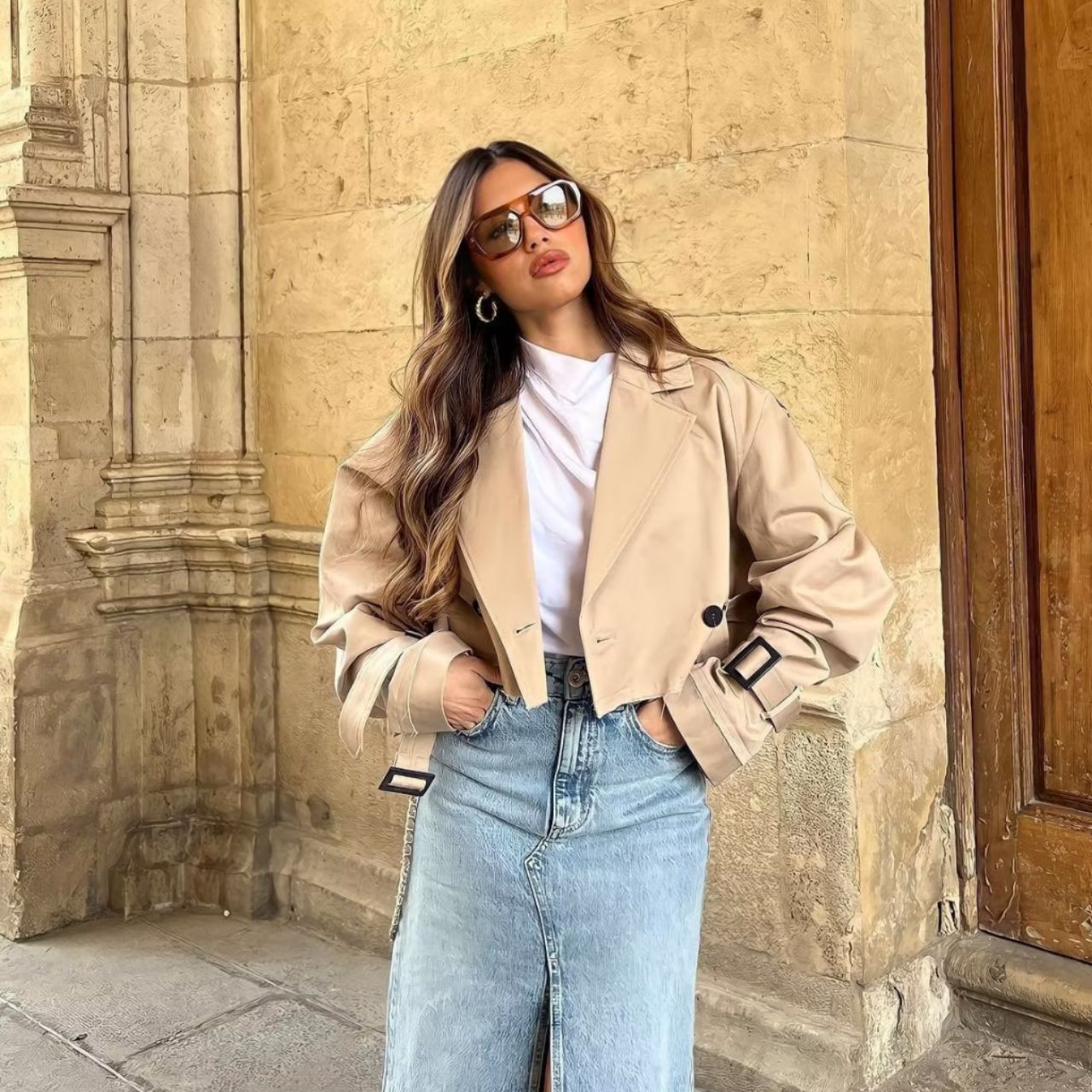 Skyline Grace | Trenchcoat