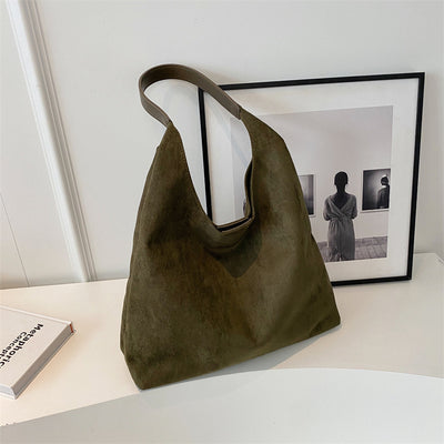 Suede Tote Bag