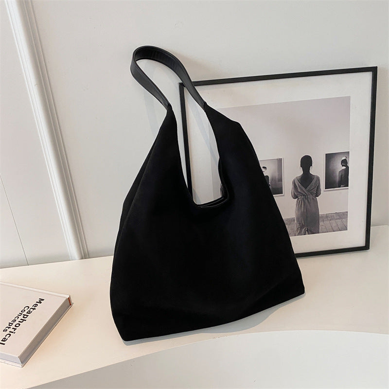 Suede Tote Bag