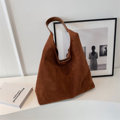 Suede Tote Bag