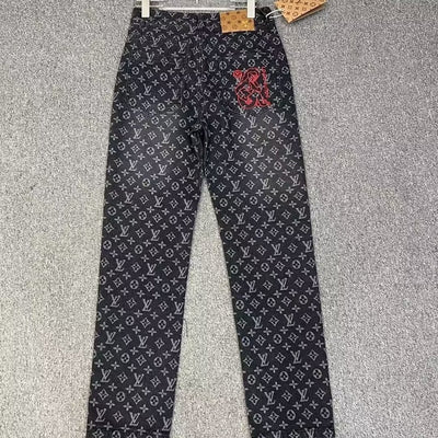 LV Vintage Monogram Jeans
