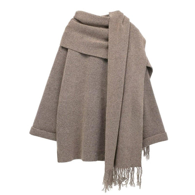 Knit Scarf Coat