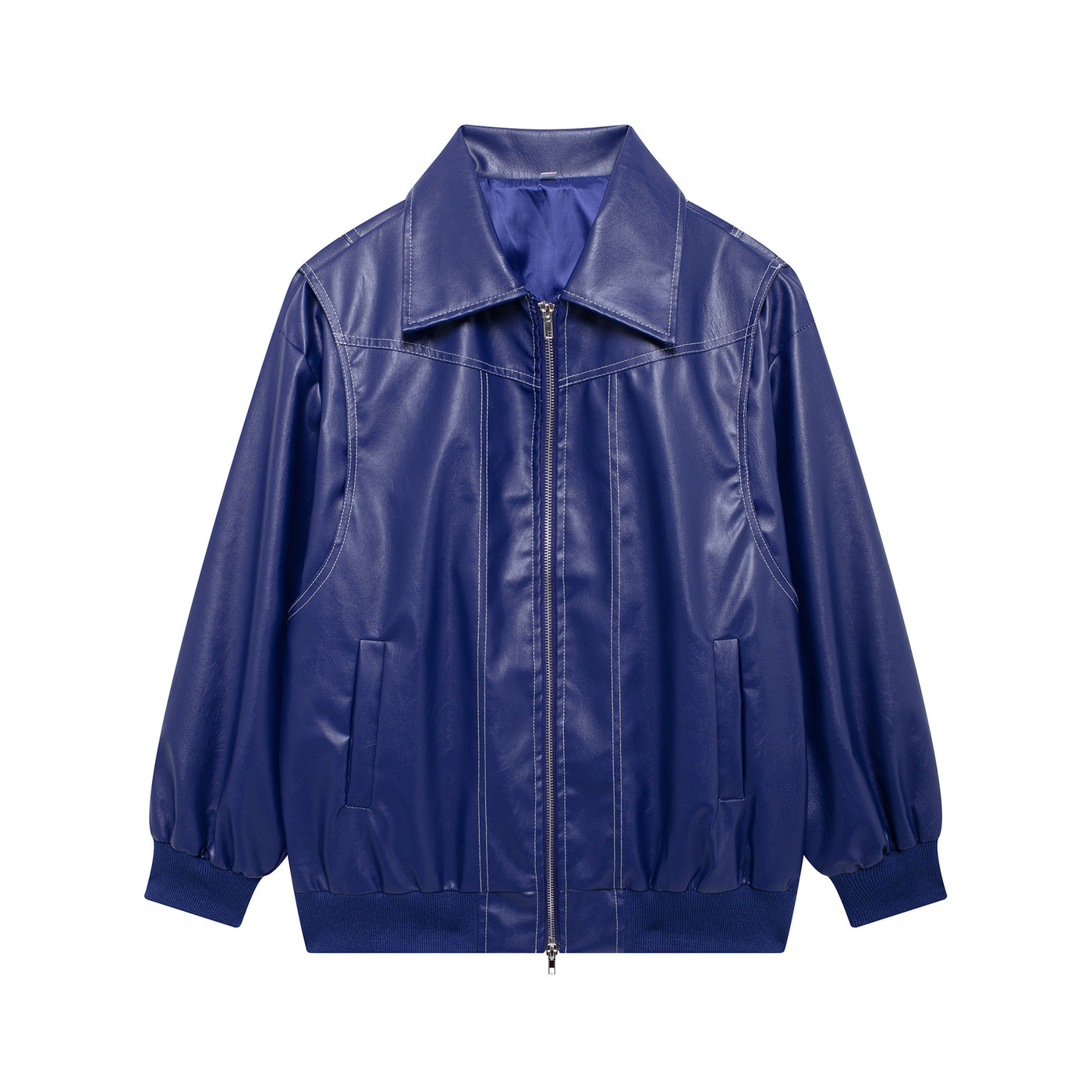 Iconic Leather Bomber Jacket