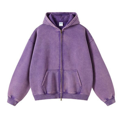 Graphic Heavyweight Zipped Hoodie