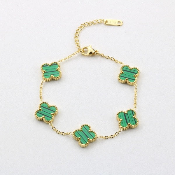 Golden Flower Bracelet