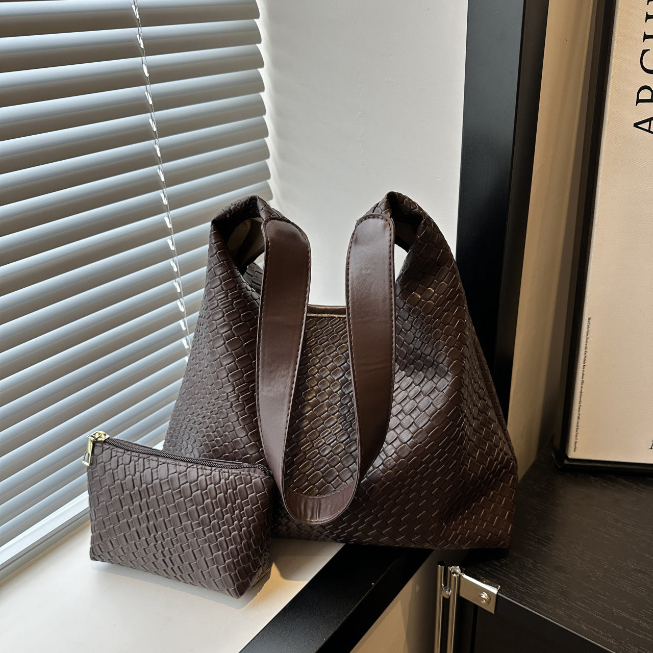 Athena Woven Knot Bag