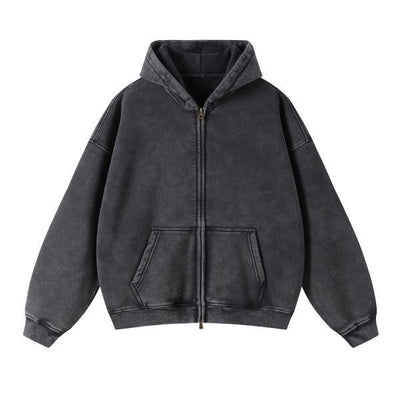 Graphic Heavyweight Zipped Hoodie