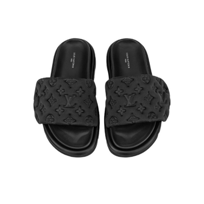 LV Monogram Slides