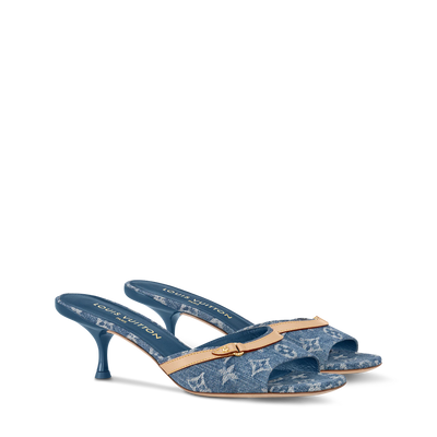 LV Denim Heels